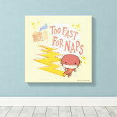 チビ（小さくかわいく書いた感じ） |昼寝 キャンバスプリント (インサイチュ (ウッドフロア))