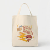 チビ（小さくかわいく書いた感じ） |昼寝 トートバッグ (正面)