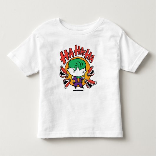 チビ(小さくかわいく書いた感じ)歯つきジョーカー トドラーTシャツ (正面)