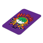 チビ(小さくかわいく書いた感じ)歯つきジョーカー マグネット (左側)