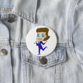 チビ（小さくかわいく書いた感じ） 缶バッジ (インサイチュ)