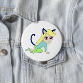 チビ（小さくかわいく書いた感じ） 缶バッジ (インサイチュ)