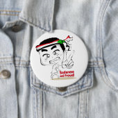 チビ(小さくかわいく書いた感じ) 缶バッジ (インサイチュ)