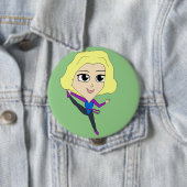 チビ（小さくかわいく書いた感じ） 缶バッジ (インサイチュ)