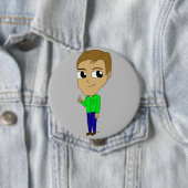 チビ（小さくかわいく書いた感じ） 缶バッジ (インサイチュ)