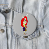 チビ(小さくかわいく書いた感じ) 缶バッジ (インサイチュ)