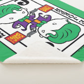 チビ(小さくかわいく書いた感じ)遊ジョーカー シェルパブランケット (3/4)