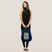 チビ(小さくかわいく書いた感じ)遊ジョーカー トートバッグ (正面(モデル))