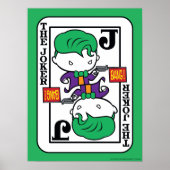 チビ(小さくかわいく書いた感じ)遊ジョーカー ポスター (正面)
