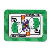 チビ(小さくかわいく書いた感じ)遊ジョーカー マグネット (横)
