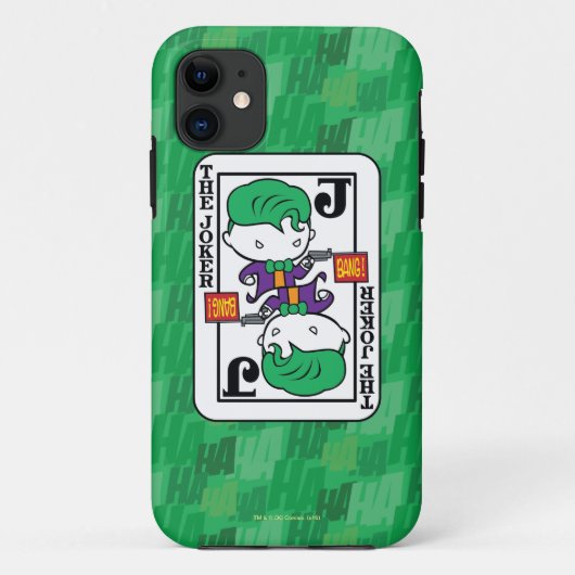 チビ（小さくかわいく書いた感じ）遊ジョーカー Case-Mate iPhoneケース (裏面)