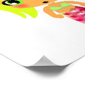 チビ(小さくかわいく書いた感じ)魔法のマーメイド3 ポスター (角)