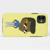 チビ(小さくかわいく書いた感じ) Case-Mate iPhoneケース (裏面(横))