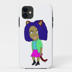 チビ(小さくかわいく書いた感じ) iPhone 11 ケース