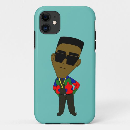 チビ(小さくかわいく書いた感じ) Case-Mate iPhoneケース (裏面)