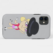 チビ(小さくかわいく書いた感じ) Case-Mate iPhoneケース (裏面(横))
