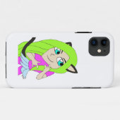 チビ(小さくかわいく書いた感じ) Case-Mate iPhoneケース (裏面(横))