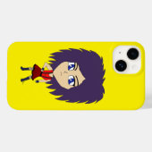 チビ(小さくかわいく書いた感じ) Case-Mate iPhoneケース (裏面 (横))