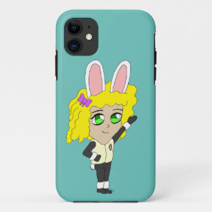 チビ(小さくかわいく書いた感じ) iPhone 11 ケース