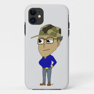 チビ(小さくかわいく書いた感じ) iPhone 11 ケース