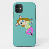 チビ（小さくかわいく書いた感じ） Case-Mate iPhoneケース (裏面)