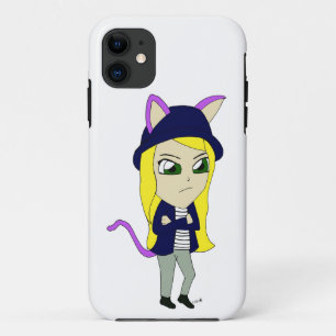 チビ(小さくかわいく書いた感じ) iPhone 11 ケース