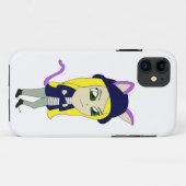 チビ（小さくかわいく書いた感じ） Case-Mate iPhoneケース (裏面(横))