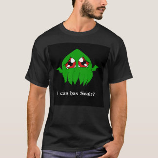 チビ（小さくかわいく書いた感じ） Lolthulu/Cthuluのワイシャツ Tシャツ