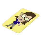 チビ（小さくかわいく書いた感じ）Sonic_Zeph マグネット (左側)