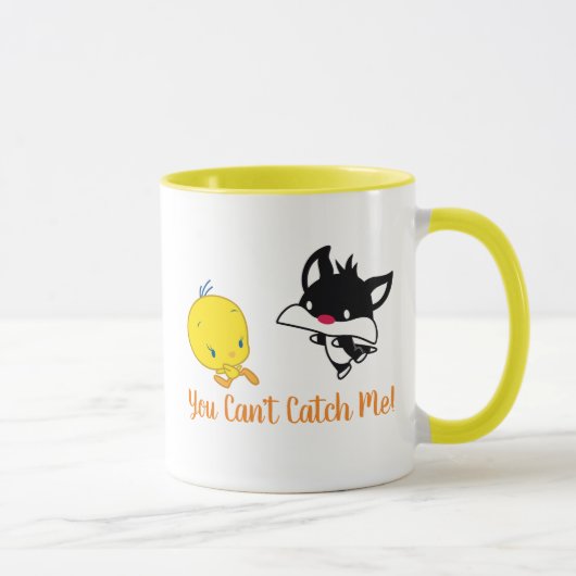 チビ(小さくかわいく書いた感じ)SYLVESTER™ TWEETY™ マグカップ (右)