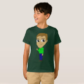チビ（小さくかわいく書いた感じ） Tシャツ (正面フル)