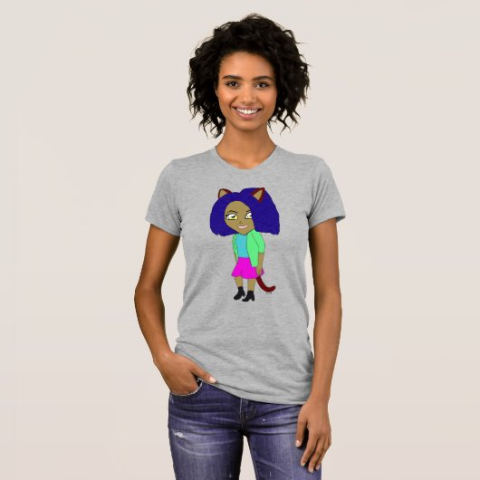 チビ(小さくかわいく書いた感じ) Tシャツ (正面フル)