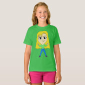 チビ（小さくかわいく書いた感じ） Tシャツ (正面フル)