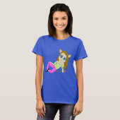 チビ(小さくかわいく書いた感じ) Tシャツ (正面フル)