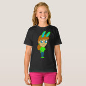 チビ（小さくかわいく書いた感じ） Tシャツ (正面フル)