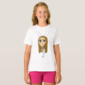 チビ（小さくかわいく書いた感じ） Tシャツ (正面フル)