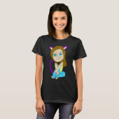 チビ(小さくかわいく書いた感じ) Tシャツ (正面フル)