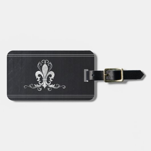 チフランスのャルクボード荷物タグ ラゲッジタグ (正面横)