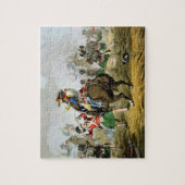 チフランスのャールーの戦いのキュイラシエ ジグソーパズル (縦)