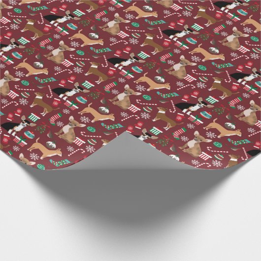 チフワのクリスマスラッピング紙 ラッピングペーパー (角)