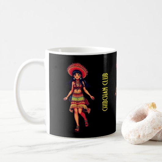 チブチャンクラブ コーヒーマグカップ (ドーナツ)