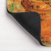 チブ付き植木鉢(F337)ヴァンゴッホファインアート マウスパッド (コーナー)