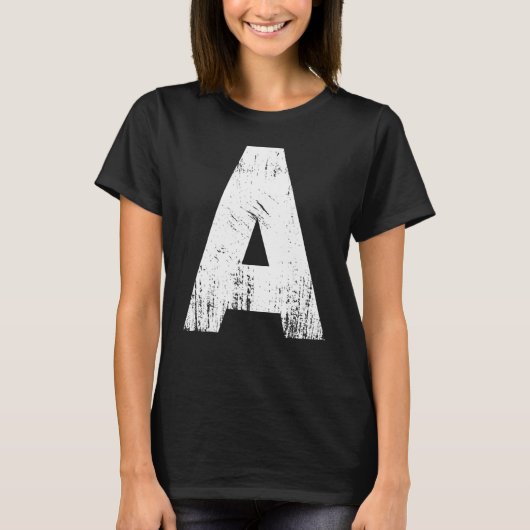 チプマンクハロウィーンカーニバル衣装レターレッドV Tシャツ (正面)