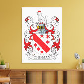 チプマン家紋 キャンバスプリント (インサイチュ (リビング))