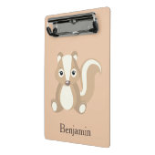 チプムンクかわいこちゃん ミニクリップボード (アングル2)