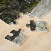 チプムンクアットツーメディスレイクオーバービュー ジグソーパズル (側面)