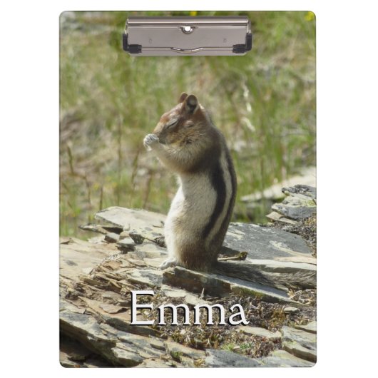 チプムンクイングレイシャ国立公園II クリップボード (正面)