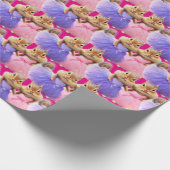 チプムンクバレリナデュオ ラッピングペーパー (角)