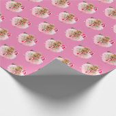 チプムンクプラム妖精 ラッピングペーパー (角)