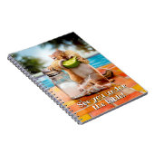 チプムンク付きライム ノートブック (右側)